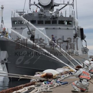 地震や津波 連携確認　根室港で防災総合訓練【根室市】(2025-09-03)