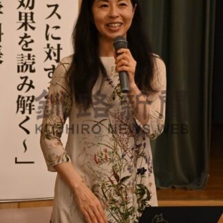 「自然保育でストレス減か」子育て講演会　仙台大教授が調査報告【標津町】(2025-09-03)