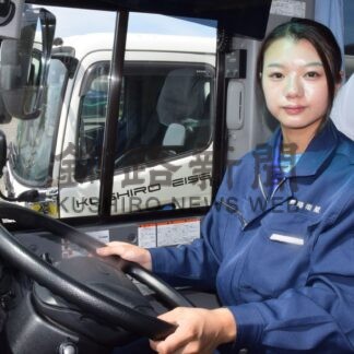 釧路衛星の筒渕さん、大型２種免許取得　大型バスの運転に挑戦【釧路市】(2025-09-05)