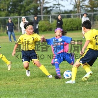 ベスト８出そろう　釧新旗Ｕ１２サッカー開幕【釧路市】(2025-09-07)