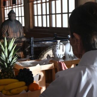 「円空仏」公開、健康祈願祭　厳島神社、重陽の節句で【釧路市】(2025-09-10)