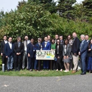 「バーナビーのこみち」看板除幕　今後も交流、友好深める　市との姉妹都市提携６０周年記念【釧路市】(2025-09-14)