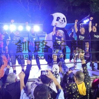 新根室プロレス白熱　三吉神社例大祭、来場者ら楽しむ【根室市】(2025-09-17)