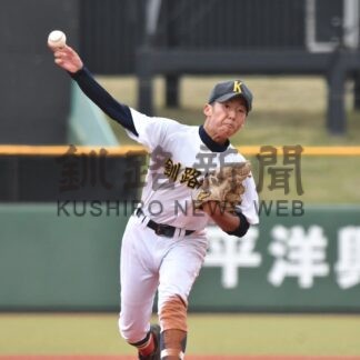釧湖陵 接戦制し準決勝へ　秋季高校野球釧根支部予選【釧路市】(2025-09-21)
