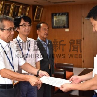 特定利用空港で懸念　共産党が市に要請【釧路市】(2025-09-21)