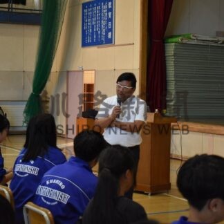 社会自立に必要な力とは　鳥取西中でキャリア教育授業【釧路市】(2025-09-22)