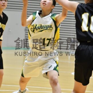 釧北陽アベックＶ　全国高校バスケ釧根地区予選、男女１８チーム熱戦(2025-09-23)