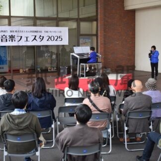 子供たち練習成果披露　釧路市新橋大通商店街振興組合、音楽フェスタ【釧路市】(2025-09-25)