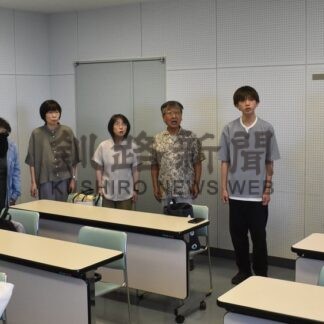 釧路勢３団体 練習に熱　大学・職場一般部門、５日に道合唱コン【釧路市】(2025-09-26)