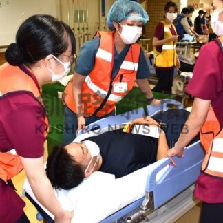 災害時の対応再確認　市立釧路病院で傷病者受け入れ訓練【釧路市】(2025-09-28)