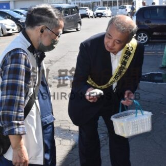 ２０歳未満飲酒撲滅へ　小売酒販組合が啓発【根室市】(2025-10-07)