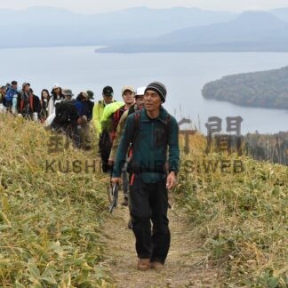 歩きながらごみ拾い　摩周・屈斜路トレイル美幌峠まで延伸(2025-10-19)