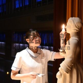 ナイチンゲールの精神を胸に宣誓式　釧路市立高等看護学院【釧路市】(2025-11-08)