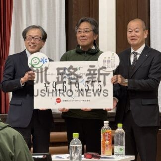 支援「息長く続けたい」　北海道ｅ─水フォーラム、道コカ・コーラ売り上げ一部寄付【札幌市】(2025-11-28)