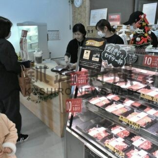 摩周和牛など格安で　テシカガマルシェ１周年【弟子屈町】(2025-11-30)