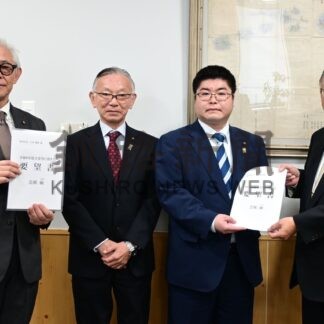 学校教育施設修繕など予算案に反映を　会派紬が要望書【根室市】(2025-12-01)