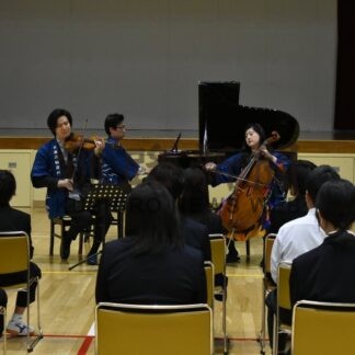 プロの演奏楽しむ　音楽祭に合わせ、児童生徒対象に【鶴居村】(2025-12-04)