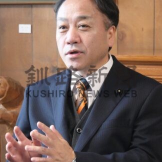 「メガソーラー建設中止を」　田中道議来社、道政報告【釧路市】(2025-12-17)