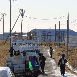 歯舞などで１６日も停電【根室市】(2025-12-17)