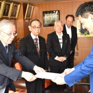 路線バス維持へ支援を　釧路の２社市に要望【釧路市】(2025-12-17)