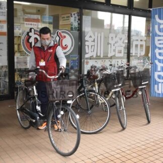 レンタサイクル７０２人利用　２５年度わっと　手軽な交通手段人気【釧路市】(2025-12-24)