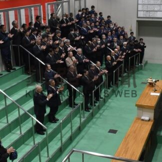 一年の豊漁と安全祈願　釧路、根室で初競り式_1(2026-01-06)