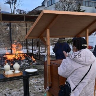 無病息災を祈願　金刀比羅神社でどんど焼き【根室市】(2026-01-08)