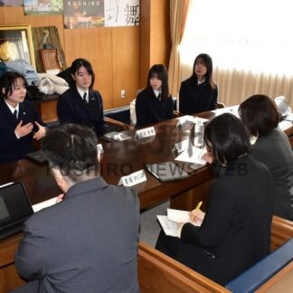 まちづくり若者視点で　湖陵高生、市議と意見交換【釧路市】(2026-01-09)