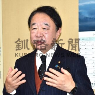 青山環境副大臣　夏までに具体案示す　メガソーラー問題、釧路湿原国立公園拡張で【釧路市】(2026-01-10)