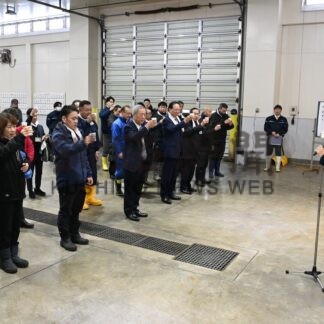 ３漁協　初競り式(2026-01-13)