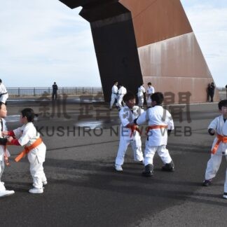 寒稽古で心身鍛える　極真会館北海道佐藤道場【根室市】(2026-01-14)
