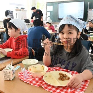 カジカザンギ「おいしい」　高校生考案、給食に【標津町】(2026-01-26)