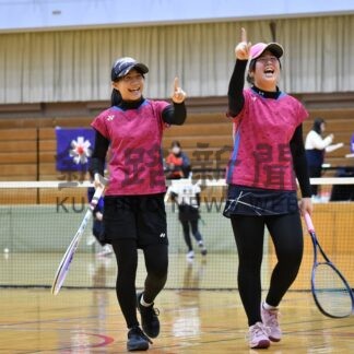 釧北陽女子が８強　ソフトテニス全道高校新人選手権【釧路市】(2026-01-26)