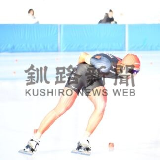 佐藤（別海上西春別中出）男子１万Ｖ　１年生で圧巻の滑り　スケートインターハイ【栃木】(2026-01-27)