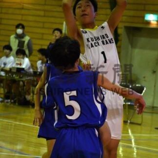 小中４強出そろう　釧根一懸け熱戦　釧新杯バスケ【釧路市】_1(2026-01-27)