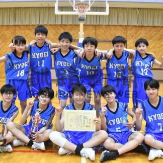 Ｕ１５の部　男子・釧共栄　女子・釧鳥取西　Ｕ１２の部　男子・青葉　女子・富原Ｖ　釧新杯バスケ(2026-02-03)