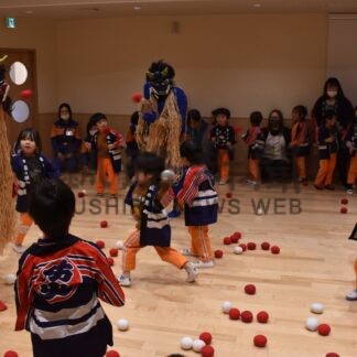 心の鬼を退治　睦の園幼稚園で防火教室【根室市】(2026-02-04)