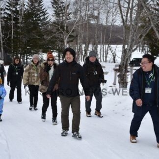 湿原の重要性考える　塘路湖周辺でツアー　釧路国際ウェットランドセンター【標茶町】(2026-02-04)