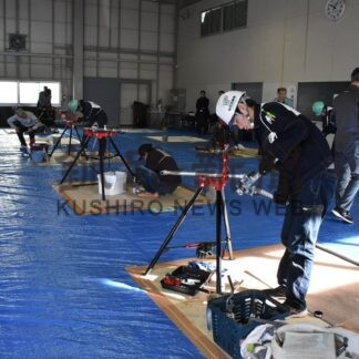 「災害時 手作業の技術必要」釧路で建築配管技能検定【釧路市】(2026-02-05)