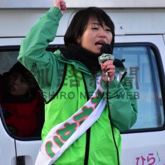 声からし最後の訴え　衆院選きょう投開票　深夜に大勢判明_1(2026-02-08)