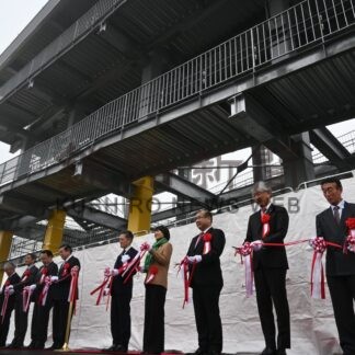 浜中・琵琶瀬地区初の津波避難タワー完成　落成記念式典　「施設ができて安心」【浜中町】(2026-02-16)